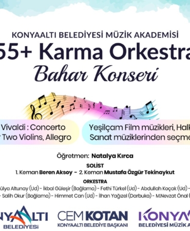 Konyaaltı’nda İki Ücretsiz Müzik Konseri!