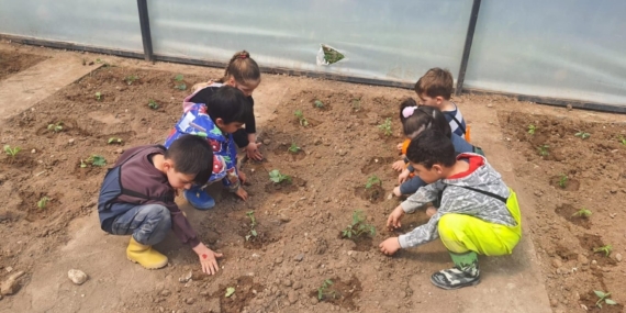 Miniklerden Doğaya Tohum Ekim Etkinliği!