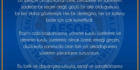 Birlikte Güçlü, Geleceğe Umutla Yürüyoruz!