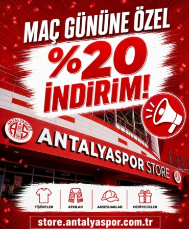 Maç Günü Özel %20 İndirim Fırsatını Kaçırmayın!