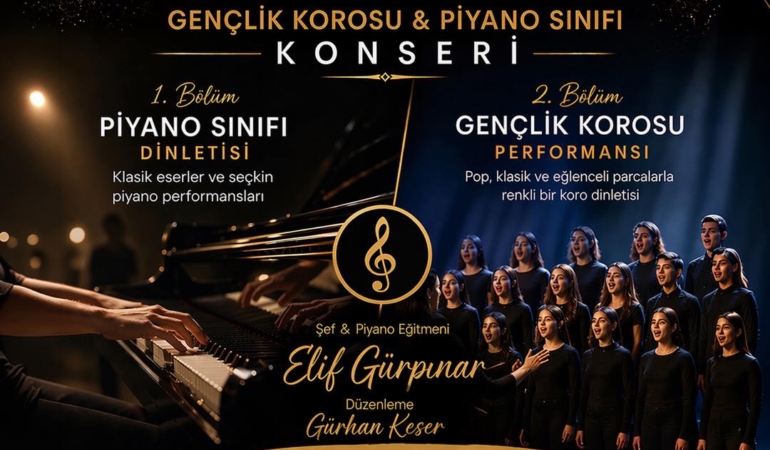 Notaların Büyüsü: Gençlerden Muhteşem Konser!