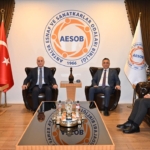 Kaymakamlardan Birlik Başkanlığına Ziyaret