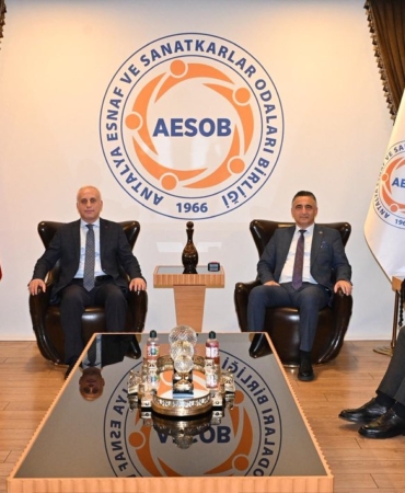 Kaymakamlardan Birlik Başkanlığına Ziyaret