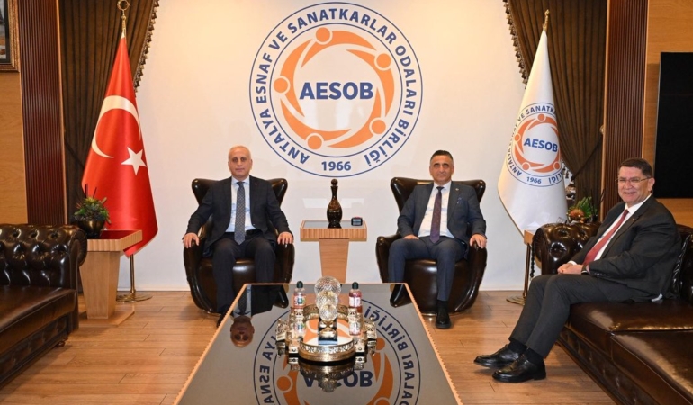 Kaymakamlardan Birlik Başkanlığına Ziyaret