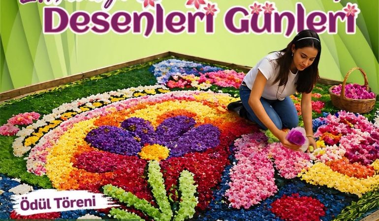 Antalya Çiçek Desenleri Günleri 8-9 Mayıs’ta!