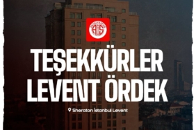 Levent Ördek’e Destek İçin Teşekkürler!