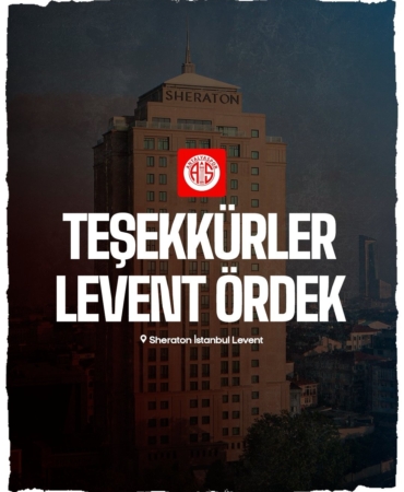 Levent Ördek’e Destek İçin Teşekkürler!