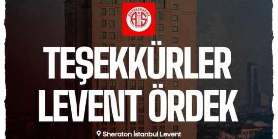 Levent Ördek’e Destek İçin Teşekkürler!