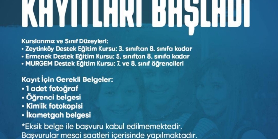 2026-2027 Eğitim Kursları Kayıtları Başladı!