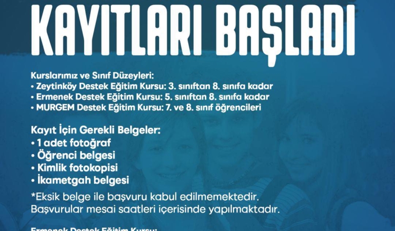 2026-2027 Eğitim Kursları Kayıtları Başladı!