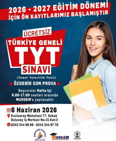 TYT Sınavıyla Geleceğine Adım At!
