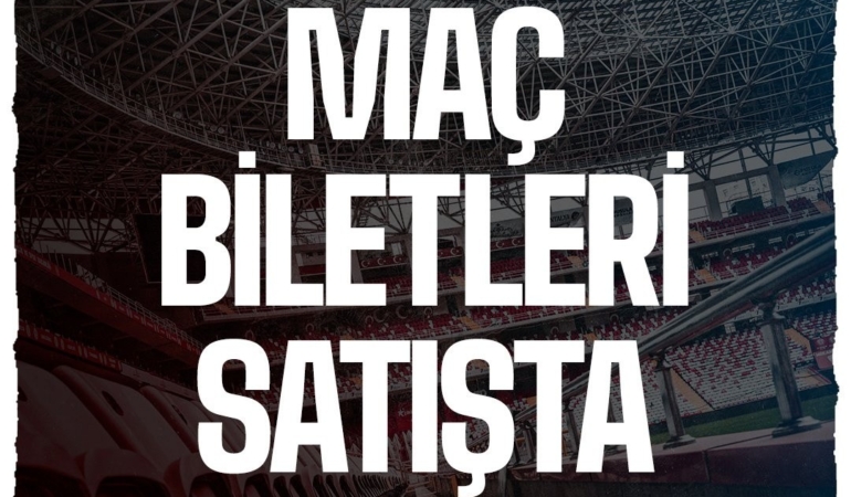 Antalyaspor-Kocaelispor Maç Biletleri Satışta!