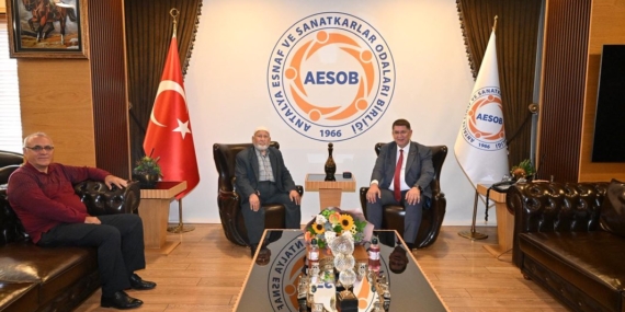 Esnaf Birliği’nde Güven Tazeleyen Ziyaret