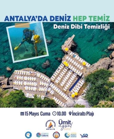 Deniz Dibi Temizliği ile Antalya’ya Sahip Çık!