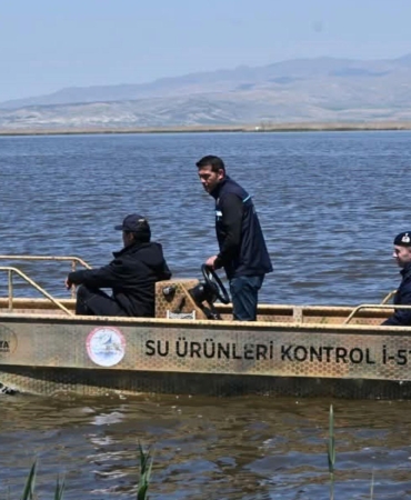 Eber Gölü’nde inceleme