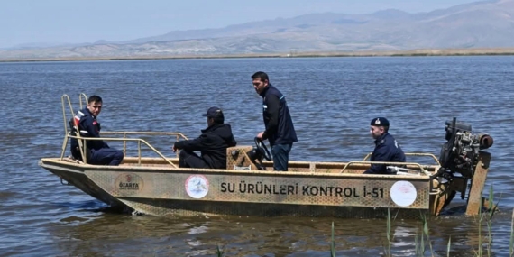 Eber Gölü’nde inceleme