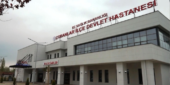 Çobanlar Devlet Hastanesi yeni binasında