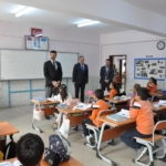 Kaymakamdan köy okullarına ziyaret
