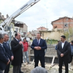 Aşevi ve misafirhanenin temeli atıldı