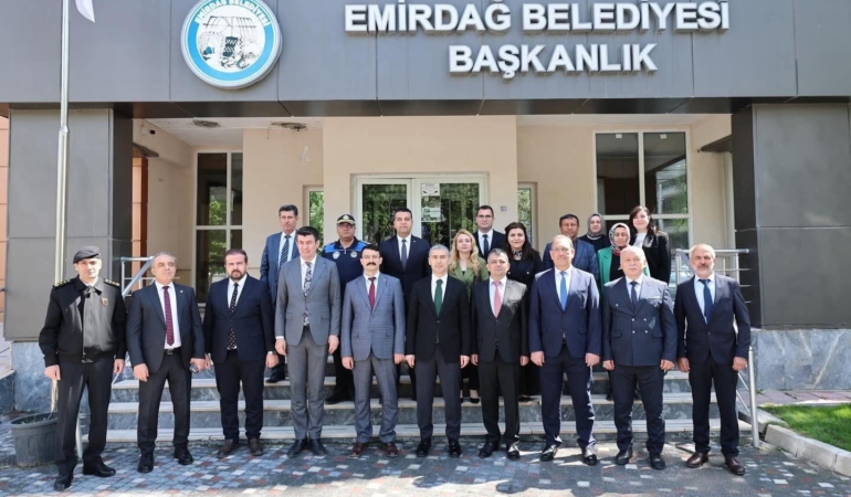 Vali Aktaş’tan Emirdağ ziyareti