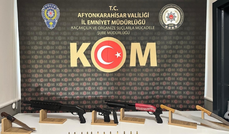 Afyonkarahisar Emniyeti’nden art arda başarılı operasyonlar