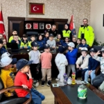 Öğrencilere trafik eğitimi