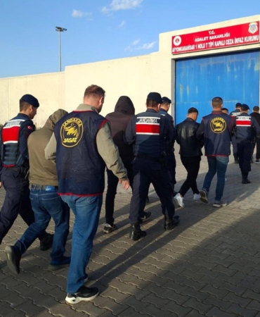 Faili meçhul hırsızlık olaylarına 5 tutuklama