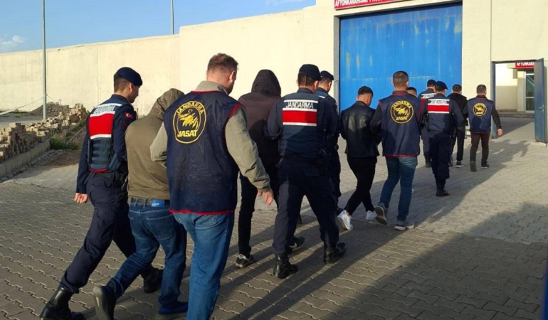 Faili meçhul hırsızlık olaylarına 5 tutuklama