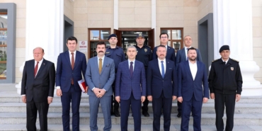 Vali Aktaş’tan Kaymakam Yosunkaya’ya ziyaret