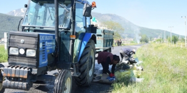 Çay ilçesinde çevre temizliği
