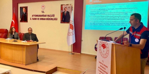 İşletmelere biyogüvenlik toplantısı