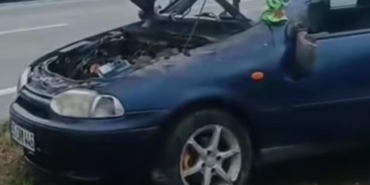 Yoldan çıkan otomobil takla attı: 5 yaralı