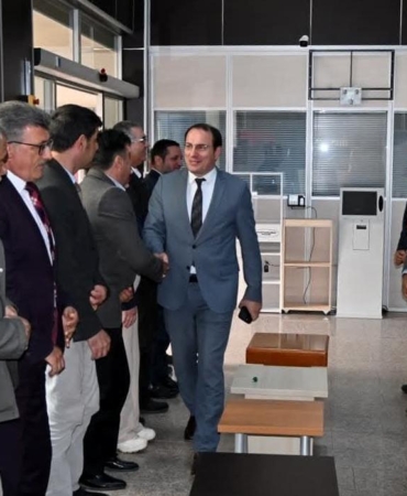 Kaymakam Türker’den bayramlaşma