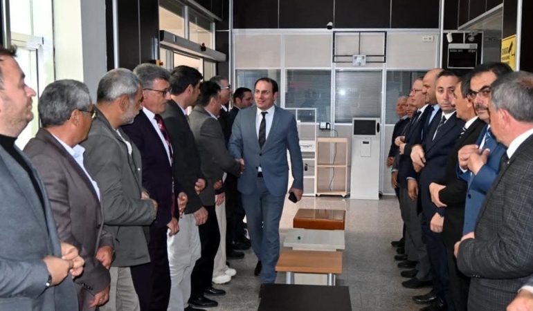 Kaymakam Türker’den bayramlaşma