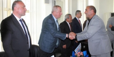 Çay’da bayramlaşma yapıldı