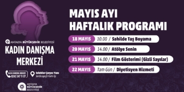 Antalya Kadın Danışma Merkezi’nden Etkinlikler!