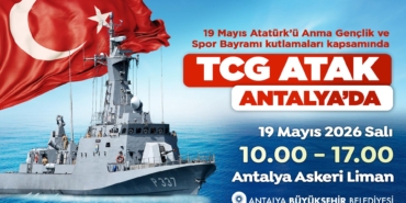 Antalya’da 19 Mayıs Coşkusu TCG ATAK ile Yaşanıyor!