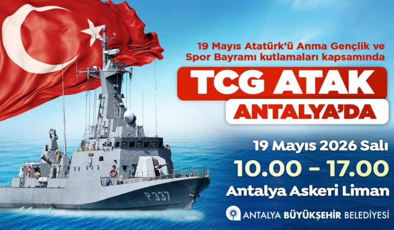 Antalya’da 19 Mayıs Coşkusu TCG ATAK ile Yaşanıyor!