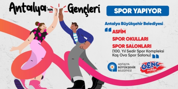 Genç Antalya Sporla Hayat Buluyor!