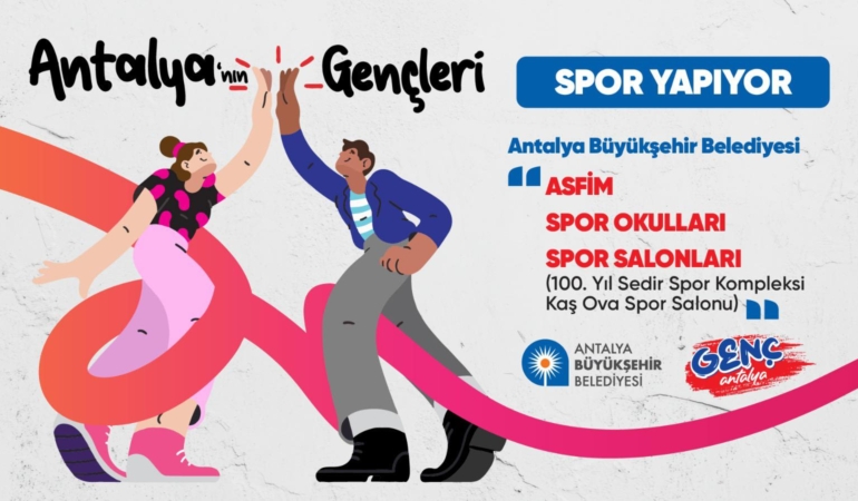 Genç Antalya Sporla Hayat Buluyor!