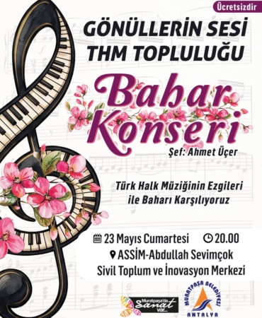 Bahar Konseri ile Türk Halk Müziği Coşkusu!
