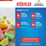 Antalya’da Ücretsiz Eğlenceli Atölyeler Başlıyor!