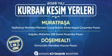 Kurban Bayramı İçin Ücretsiz Kesim Yerleri! 🐏