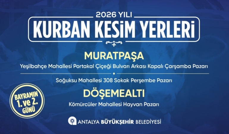 Kurban Bayramı İçin Ücretsiz Kesim Yerleri! 🐏