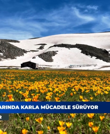 Akseki Yaylası’nda Kar Küreme Çalışmaları Başladı