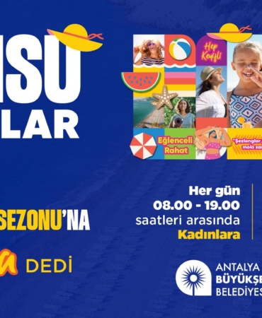 Sarısu Kadınlar Plajı 2026 Yaz Sezonuna Açıldı! 🌊💛