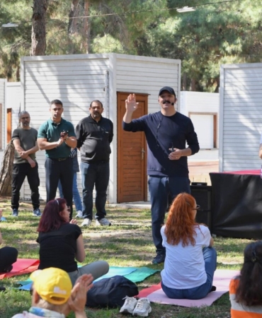 Kotan, Hıdırellez’de Yoga ile Umutları Tazeletti