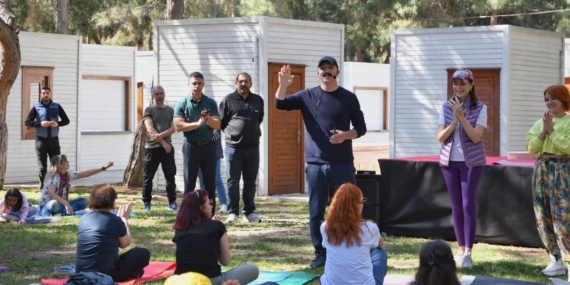 Kotan, Hıdırellez’de Yoga ile Umutları Tazeletti