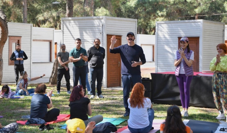 Kotan, Hıdırellez’de Yoga ile Umutları Tazeletti