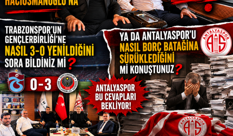 Olmadı Sinan Başkan, Olmadı…